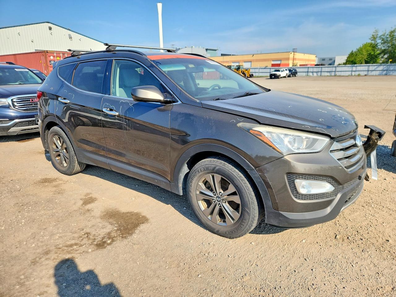 2014 Hyundai Santa Fe Sport 2.4l Brown vin: 5XYZT3LB5EG157781