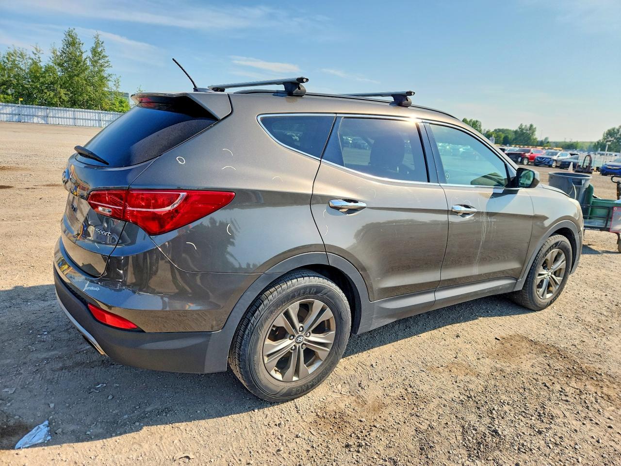 2014 Hyundai Santa Fe Sport 2.4l Brown vin: 5XYZT3LB5EG157781
