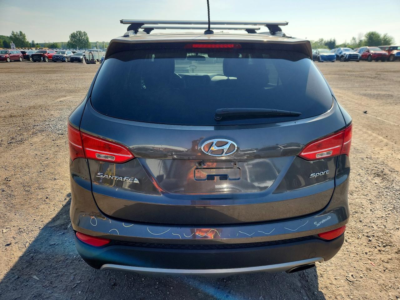 2014 Hyundai Santa Fe Sport 2.4l Brown vin: 5XYZT3LB5EG157781