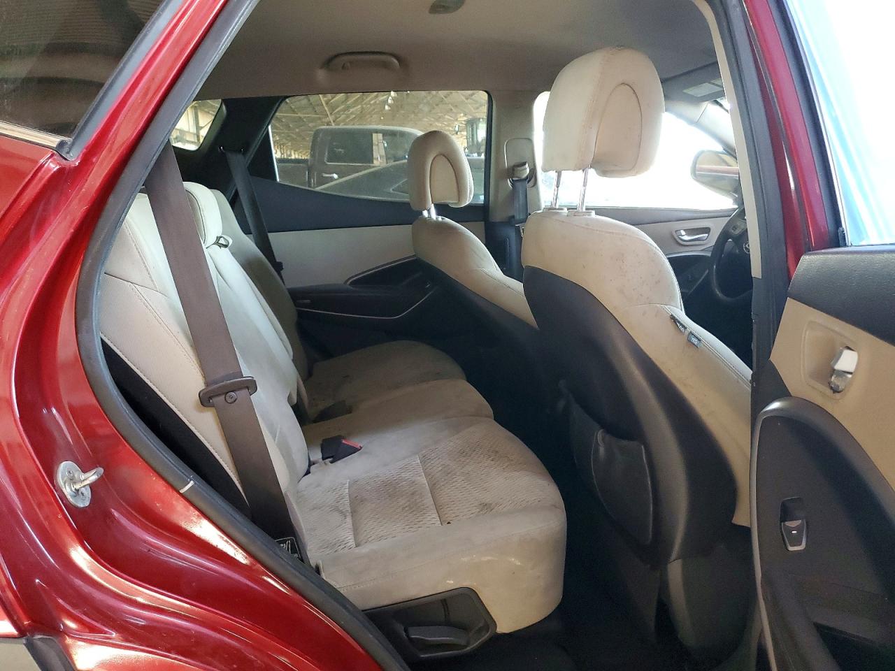 2014 Hyundai Santa Fe Sport 2.4l Red vin: 5XYZT3LB5EG199853