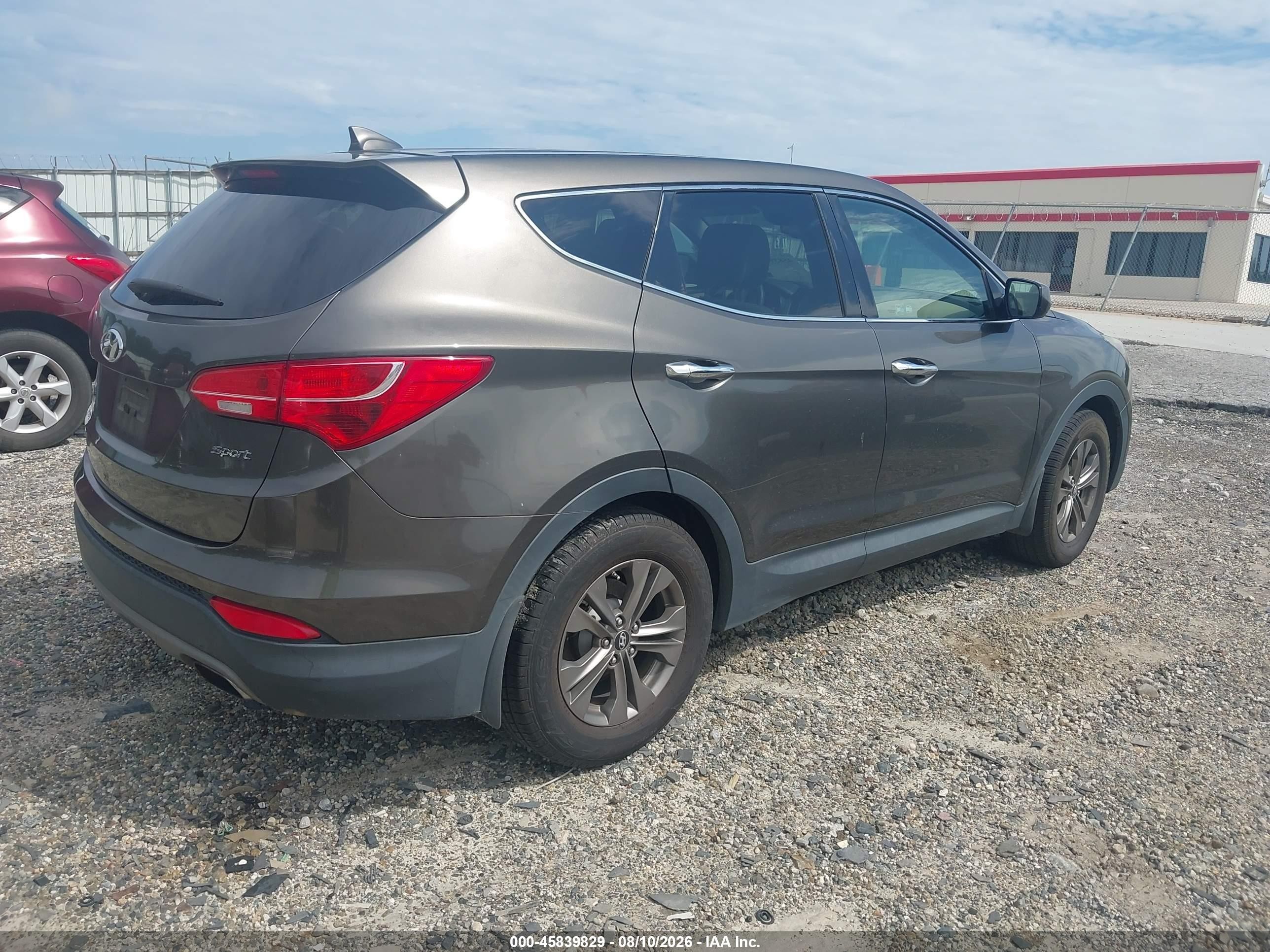 2014 Hyundai Santa Fe Sport 2.4l Коричневый vin: 5XYZT3LB5EG221298