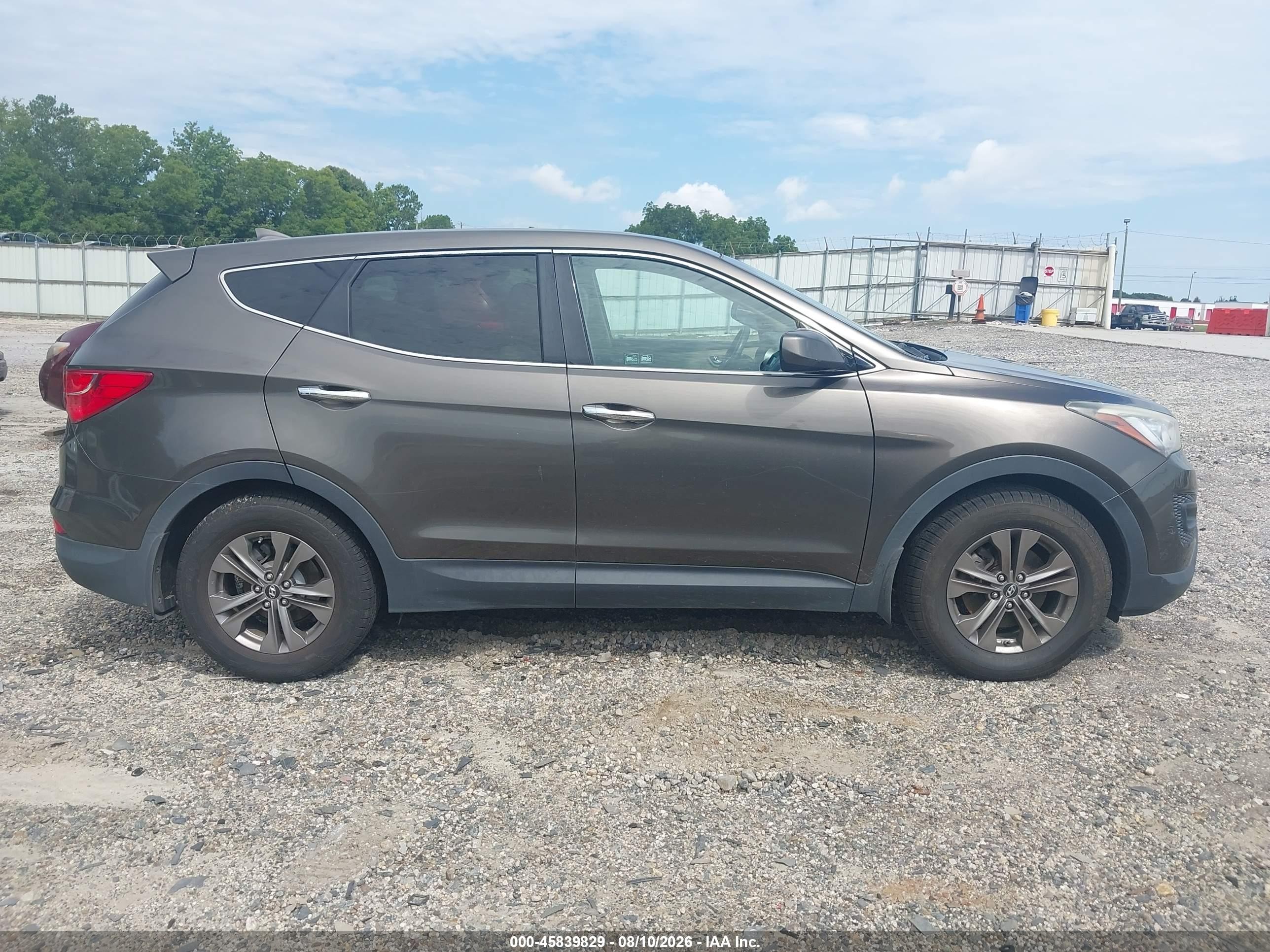 2014 Hyundai Santa Fe Sport 2.4l Коричневый vin: 5XYZT3LB5EG221298
