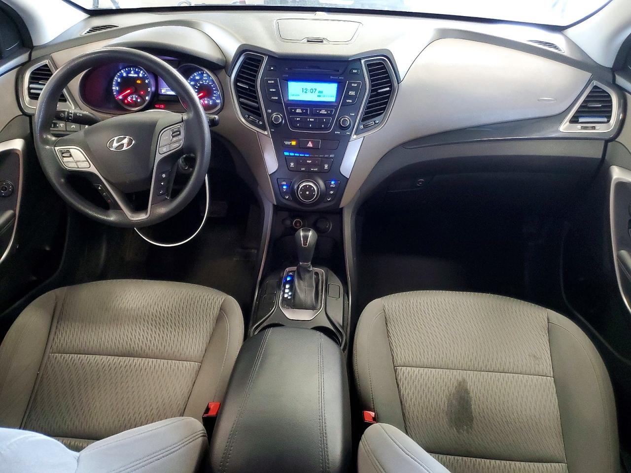 2015 Hyundai Santa Fe Sport 2.4l Black vin: 5XYZT3LB5FG249006