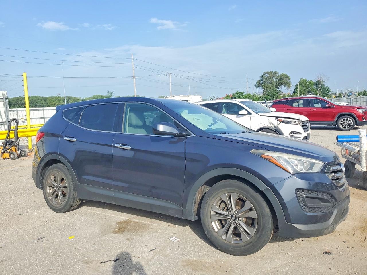 2015 Hyundai Santa Fe Sport 2.4l Синий vin: 5XYZT3LB5FG269157