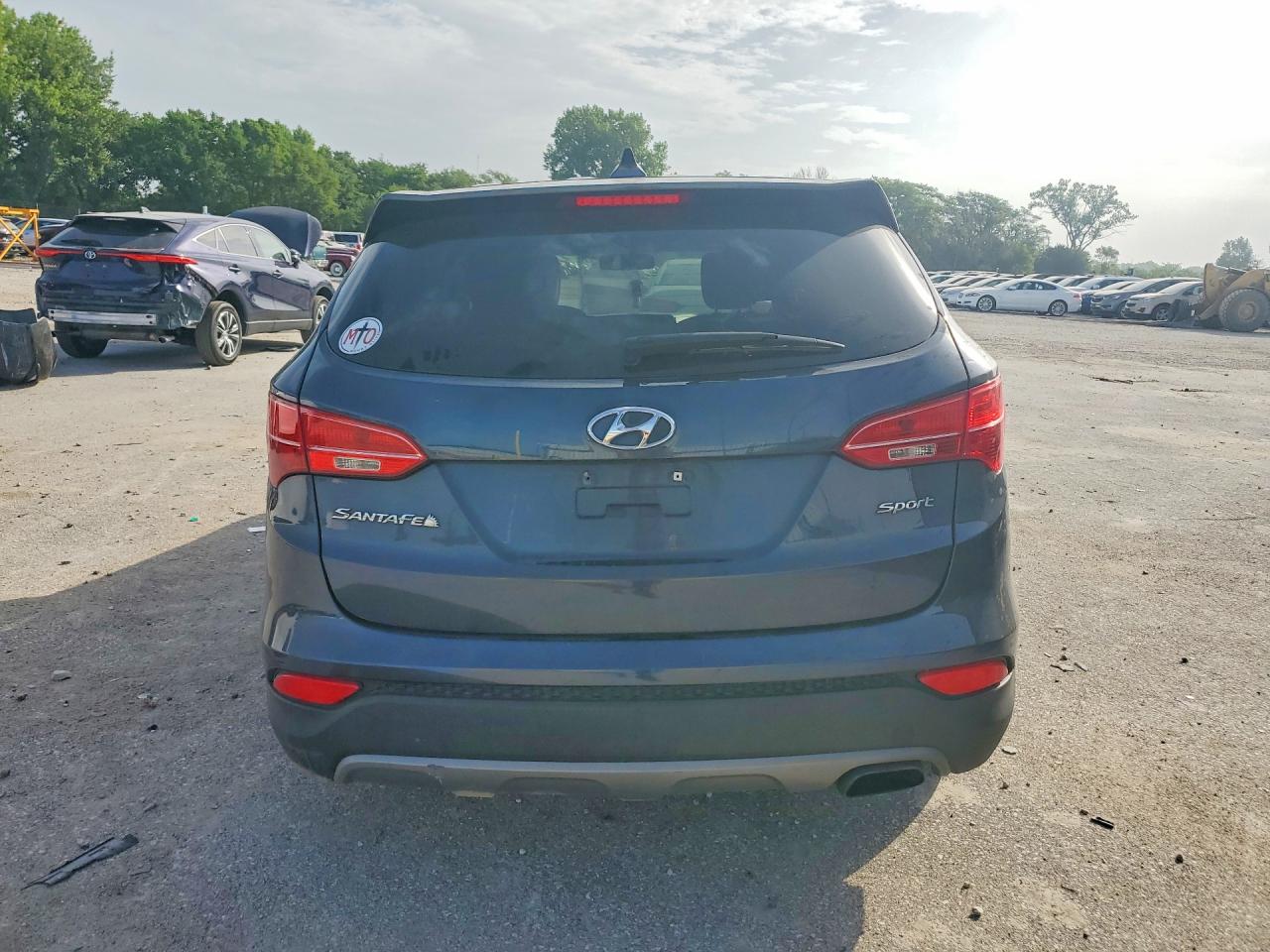 2015 Hyundai Santa Fe Sport 2.4l Синий vin: 5XYZT3LB5FG269157