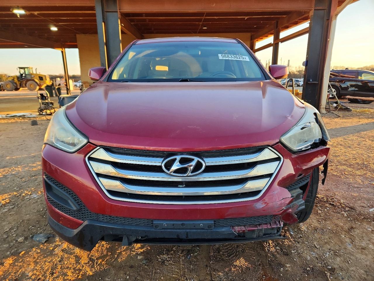 2015 Hyundai Santa Fe Sport Red vin: 5XYZT3LB5FG295466