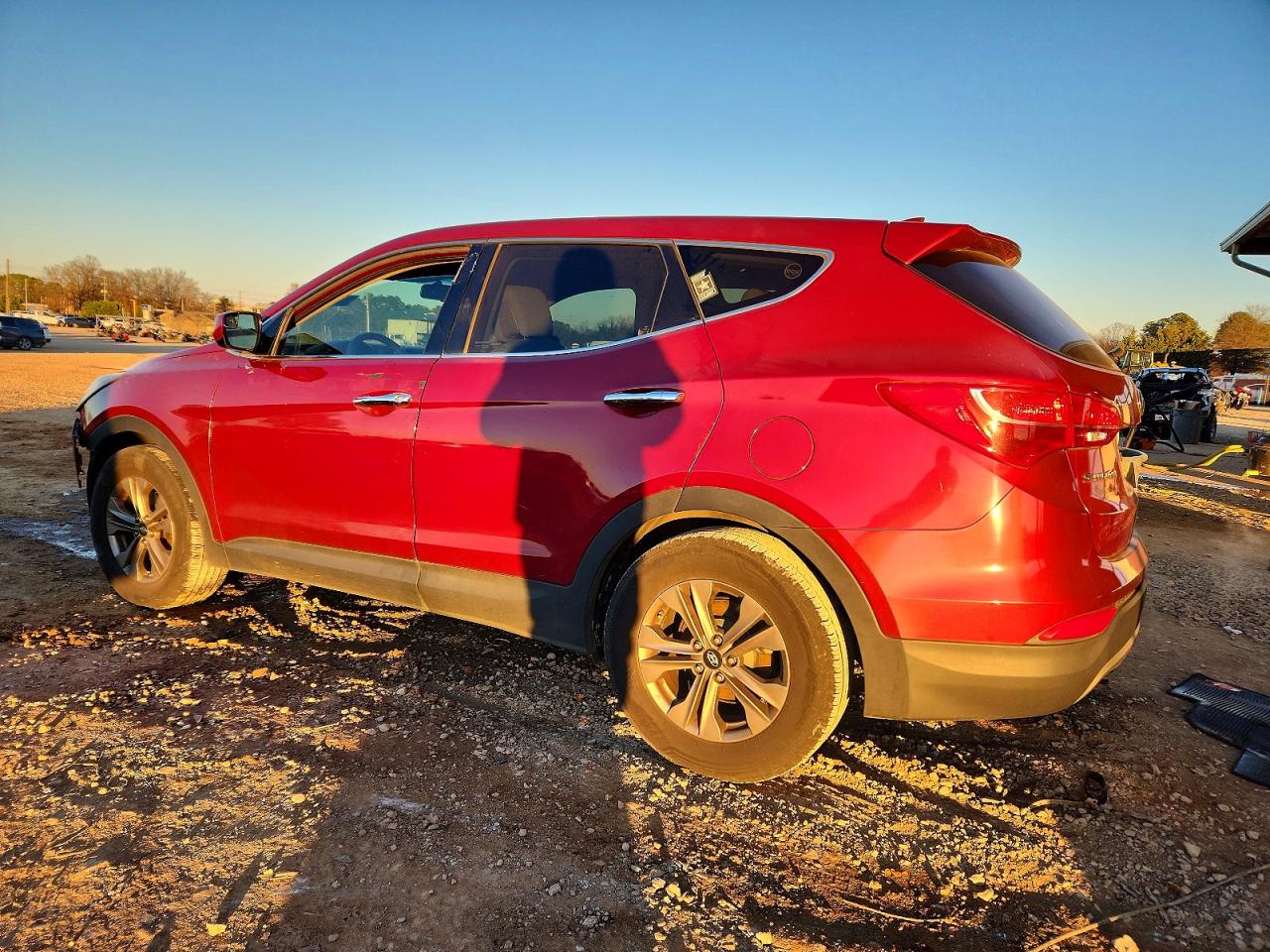 2015 Hyundai Santa Fe Sport Red vin: 5XYZT3LB5FG295466