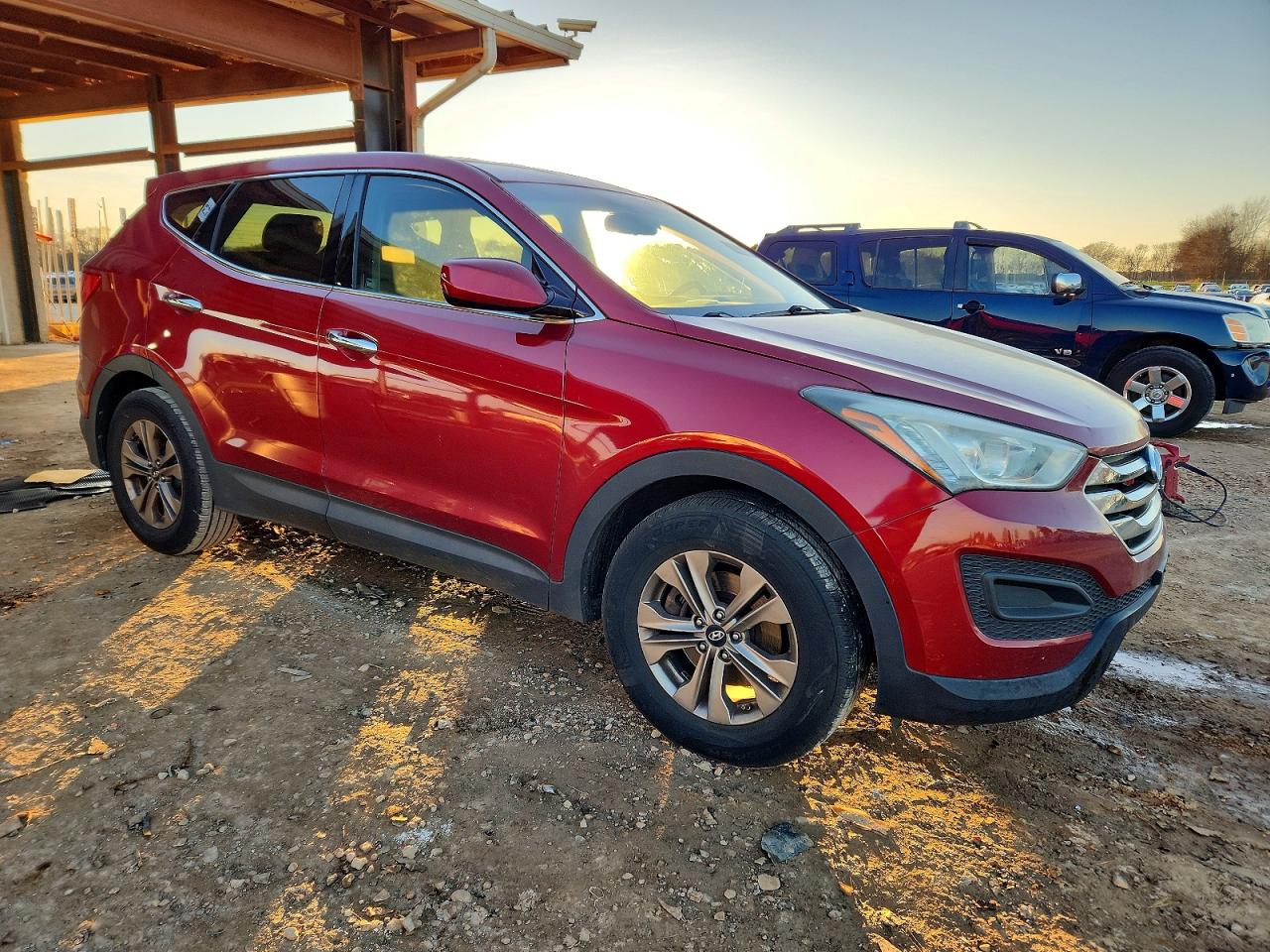 2015 Hyundai Santa Fe Sport Red vin: 5XYZT3LB5FG295466