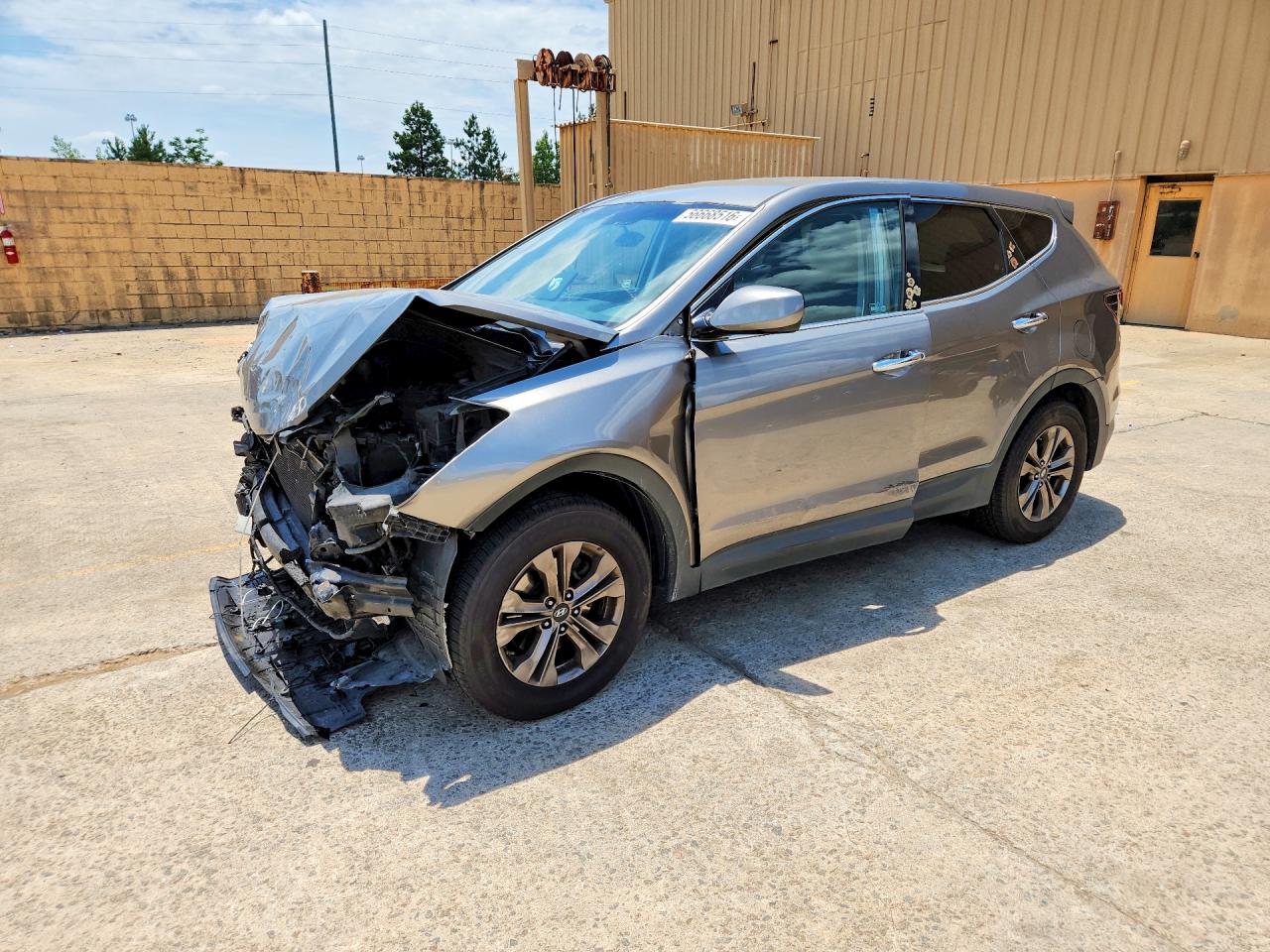 2015 Hyundai Santa Fe Sport 2.4l Silver vin: 5XYZT3LB5FG303761
