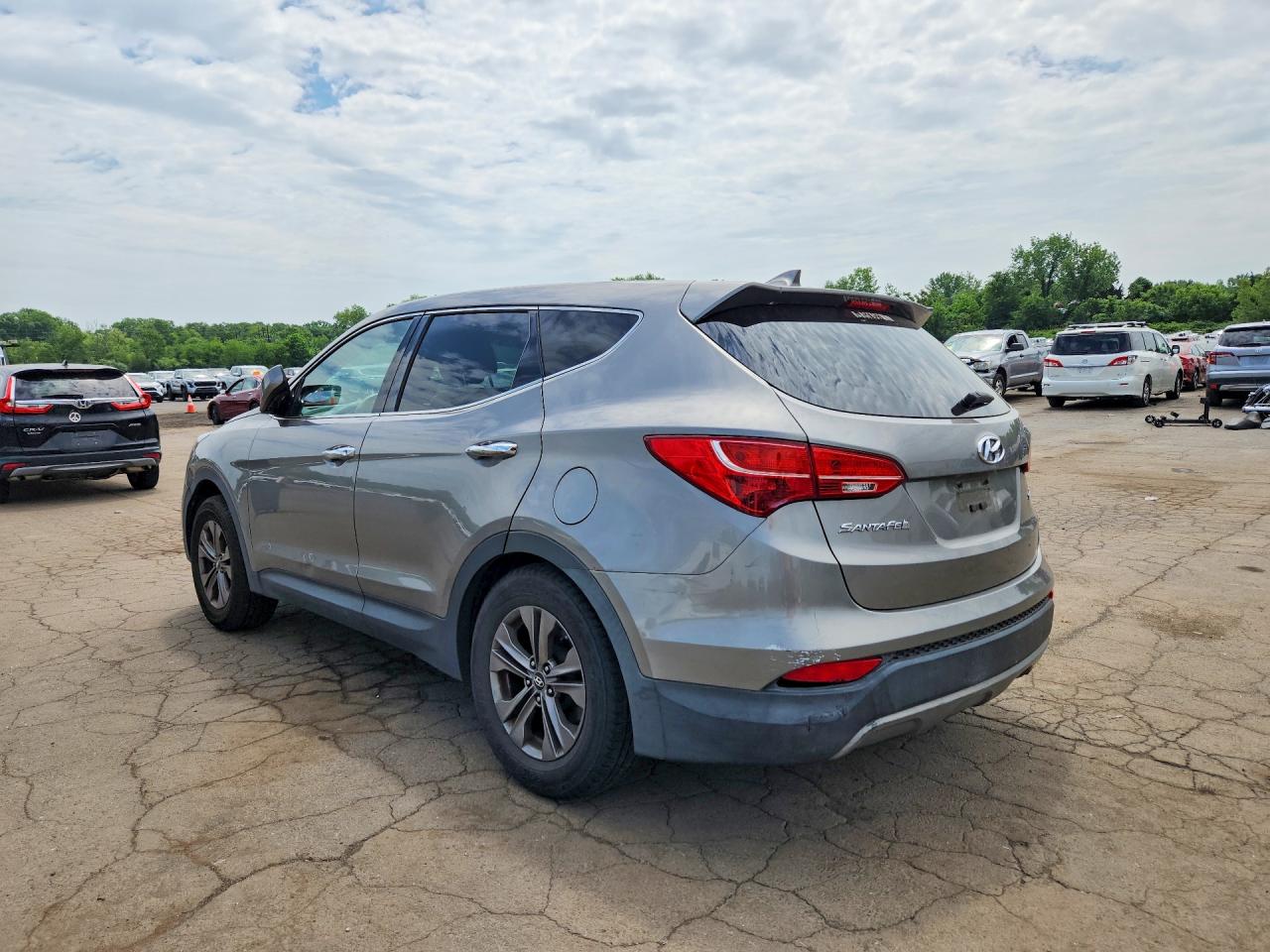2013 Hyundai Santa Fe Sport 2.4l Gray vin: 5XYZT3LB6DG013638