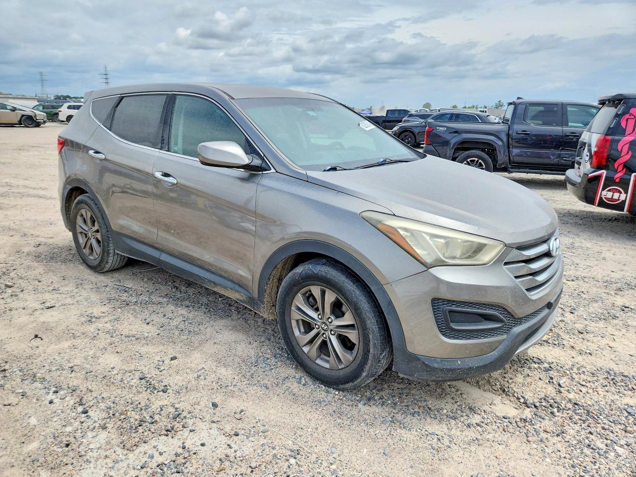 2013 Hyundai Santa Fe Sport 2.4l Gray vin: 5XYZT3LB6DG023179