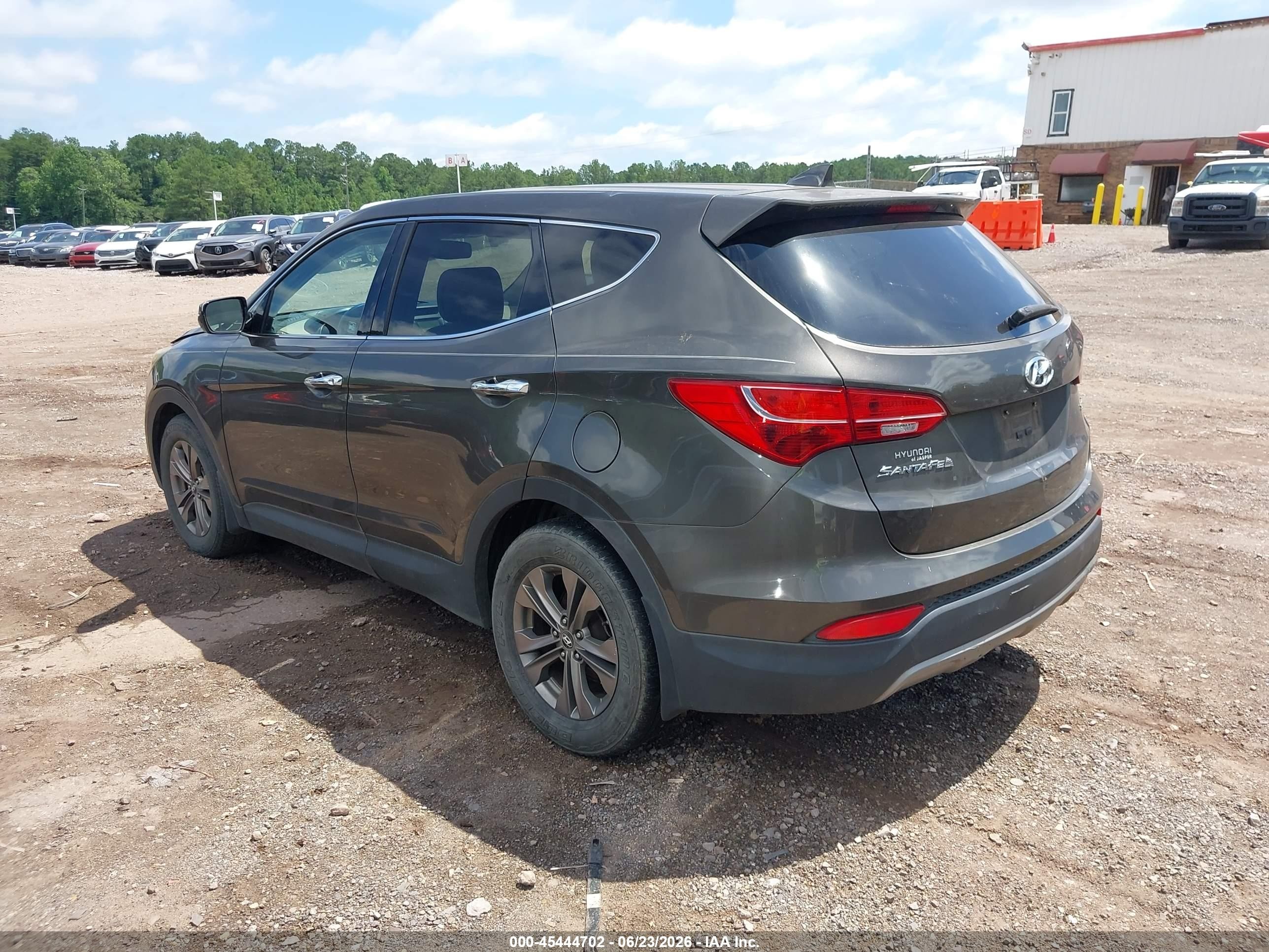 2013 Hyundai Santa Fe Sport Brown vin: 5XYZT3LB6DG035722