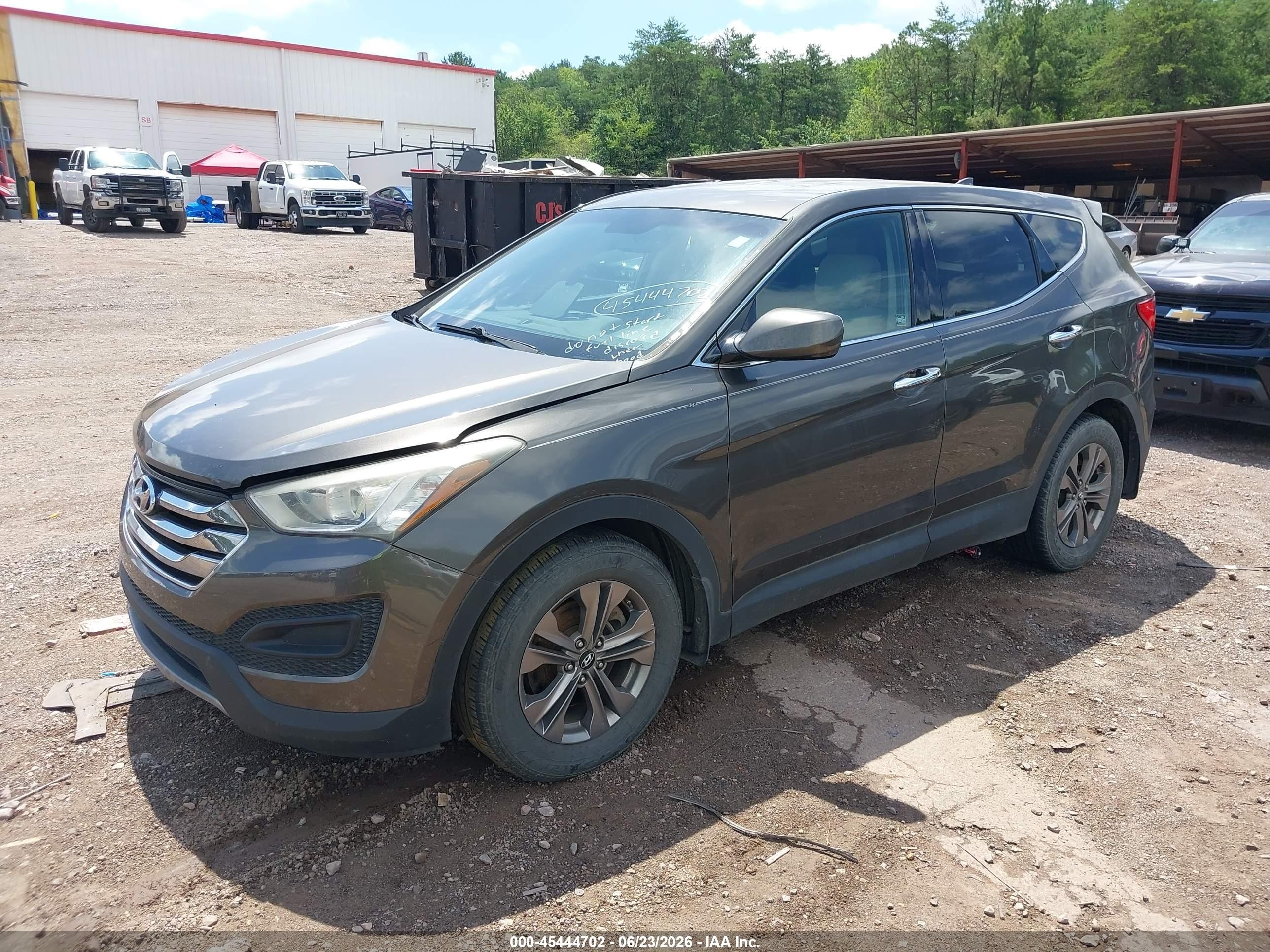 2013 Hyundai Santa Fe Sport Brown vin: 5XYZT3LB6DG035722