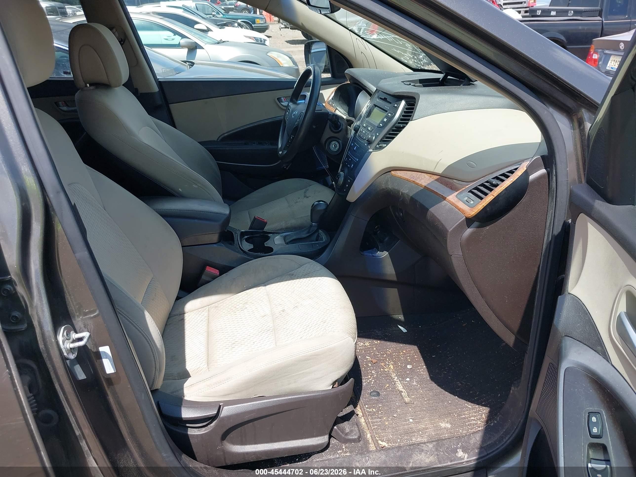 2013 Hyundai Santa Fe Sport Brown vin: 5XYZT3LB6DG035722