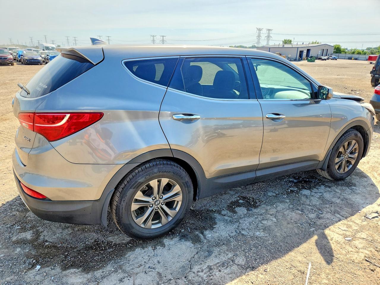 2013 Hyundai Santa Fe Sport 2.4l Gray vin: 5XYZT3LB6DG072205