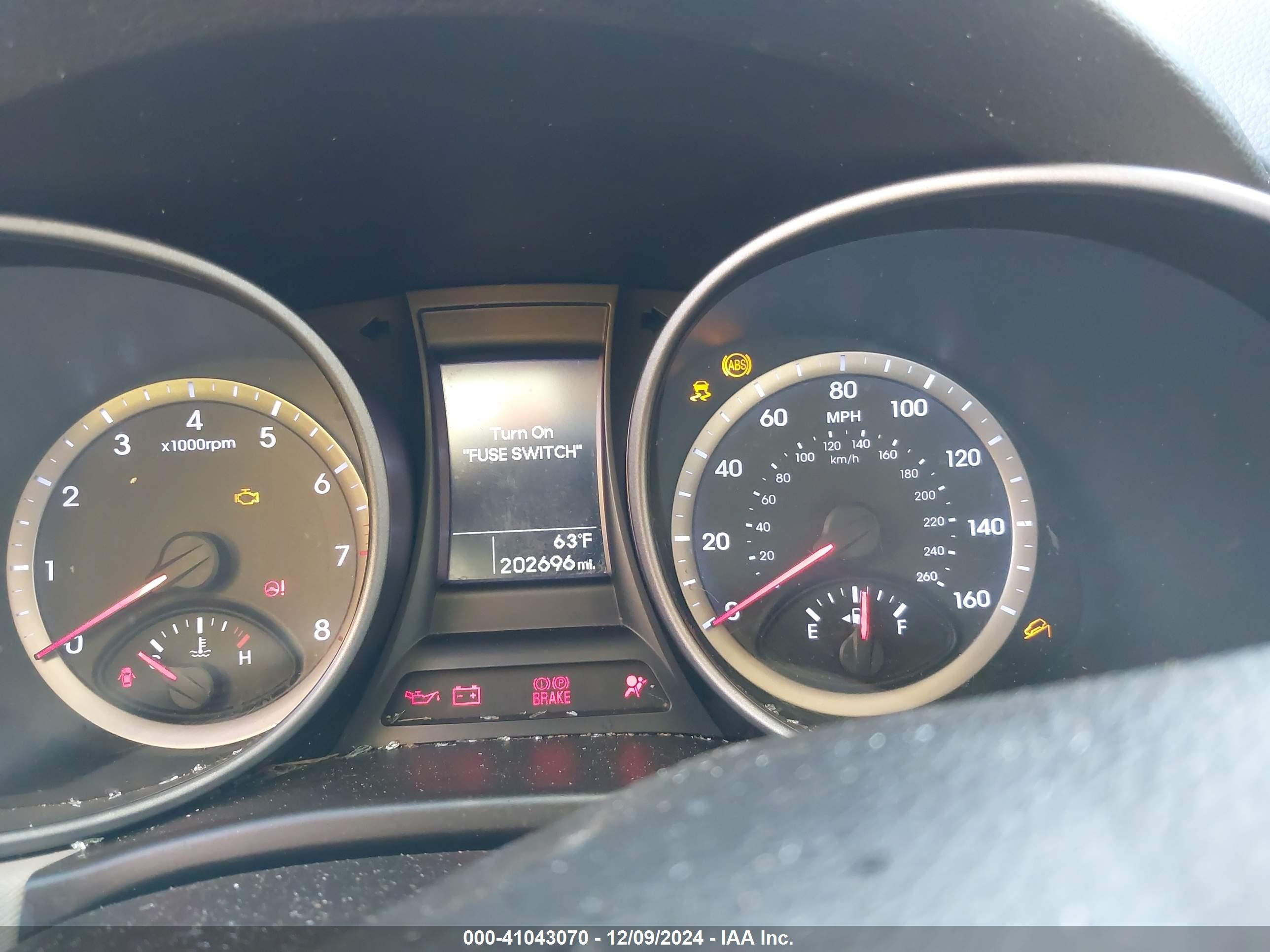 2013 Hyundai Santa Fe Sport Red vin: 5XYZT3LB6DG072401