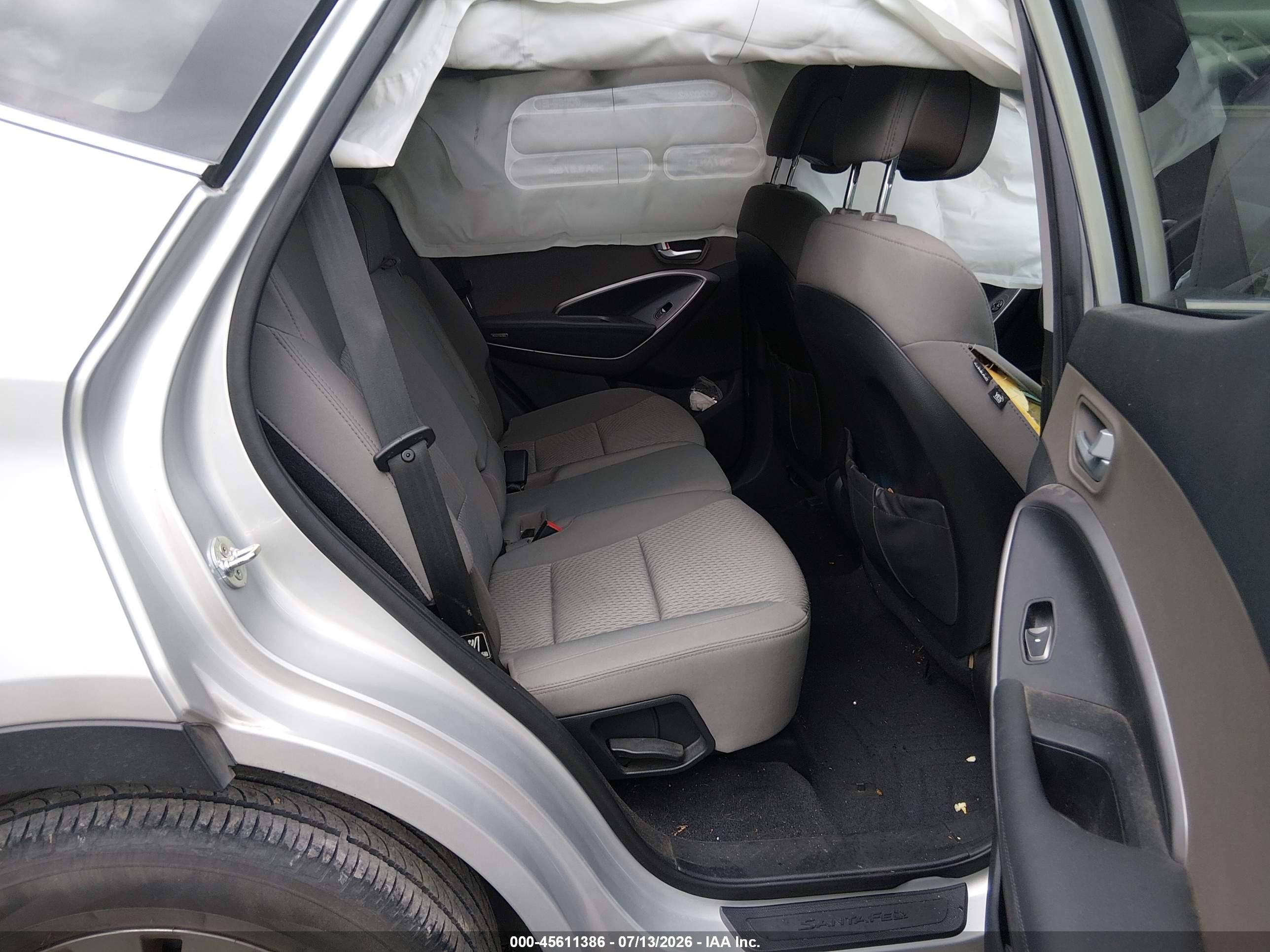 2014 Hyundai Santa Fe Sport 2.4l Silver vin: 5XYZT3LB6EG146580