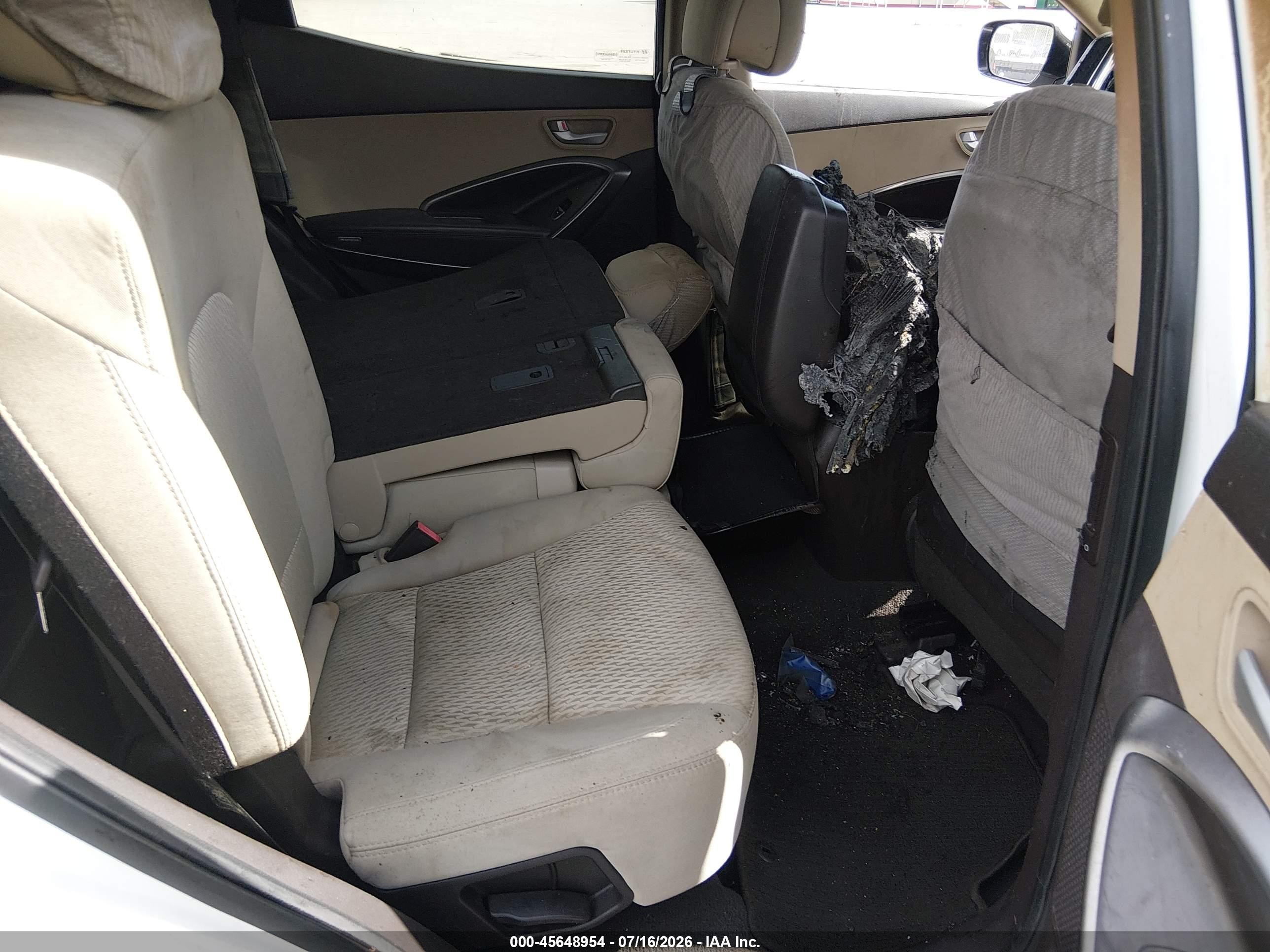2014 Hyundai Santa Fe Sport 2.4l Белый vin: 5XYZT3LB6EG161435