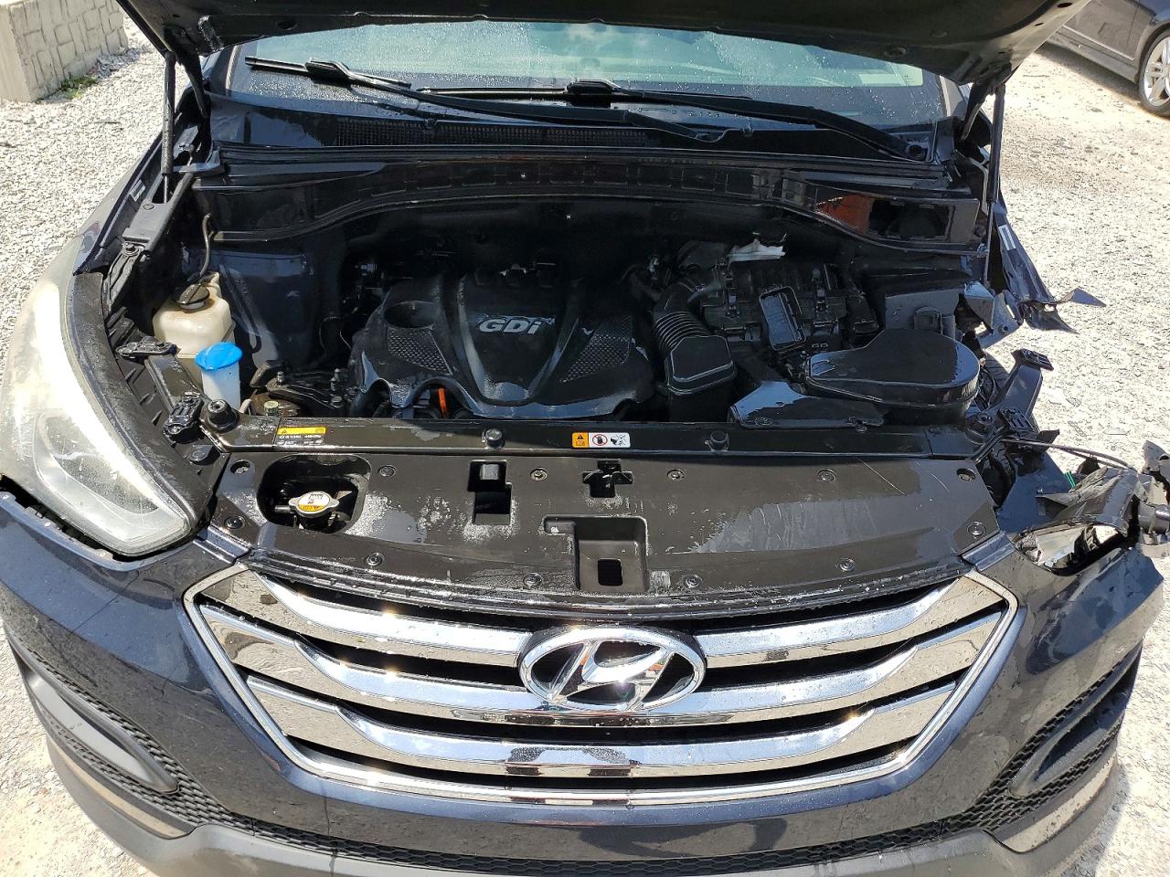 2014 Hyundai Santa Fe Sport 2.4l Blue vin: 5XYZT3LB6EG211637