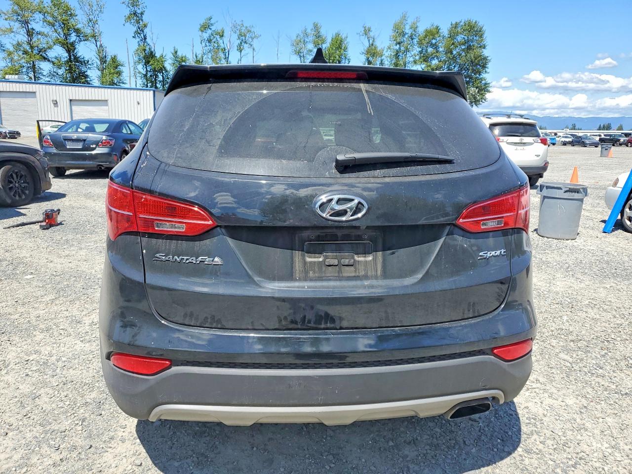 2015 Hyundai Santa Fe Sport 2.4l Черный vin: 5XYZT3LB6FG292432