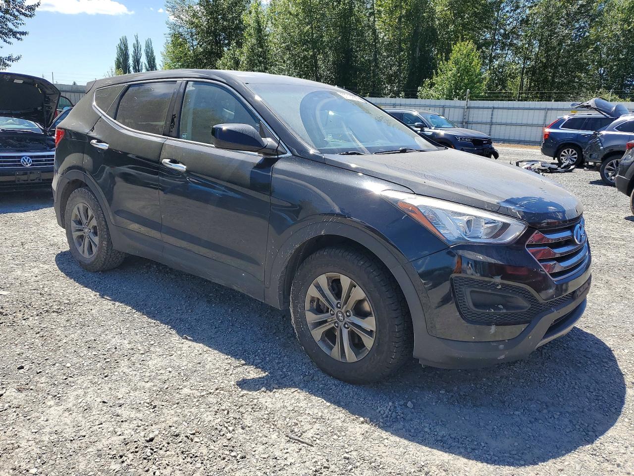 2015 Hyundai Santa Fe Sport 2.4l Черный vin: 5XYZT3LB6FG292432