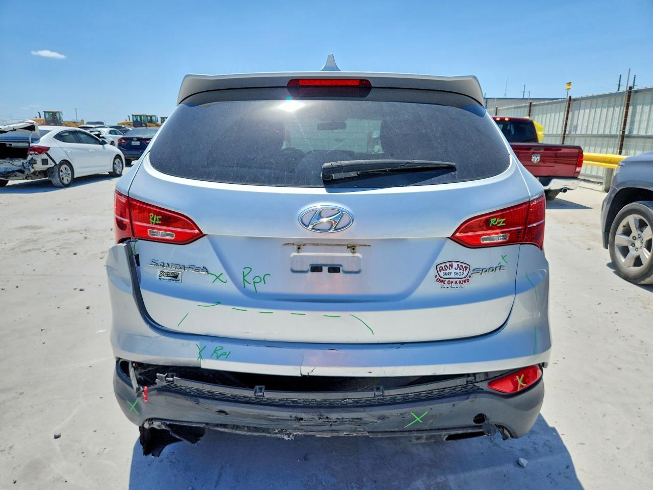 2015 Hyundai Santa Fe Sport 2.4l Silver vin: 5XYZT3LB6FG294827