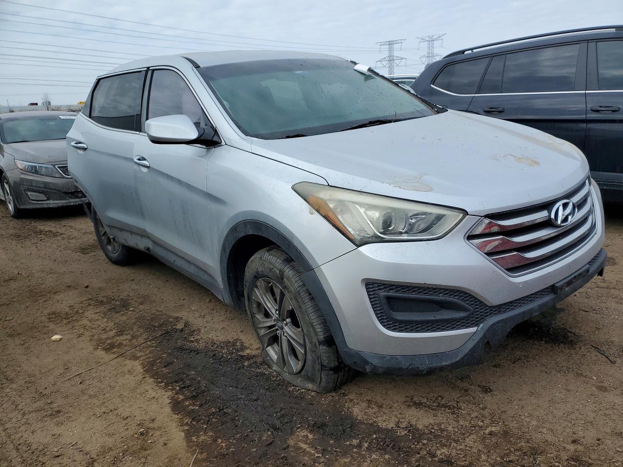 2015 Hyundai Santa Fe Sport 2.4l Серебряный vin: 5XYZT3LB6FG301856