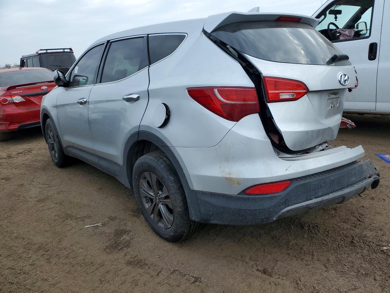 2015 Hyundai Santa Fe Sport 2.4l Серебряный vin: 5XYZT3LB6FG301856