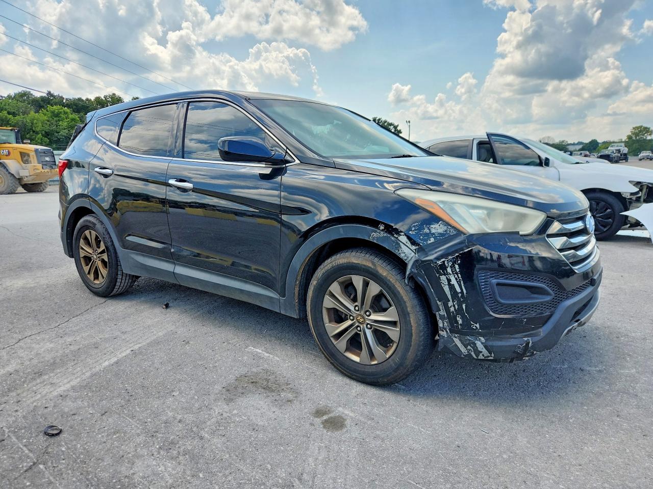 2013 Hyundai Santa Fe Sport 2.4l Black vin: 5XYZT3LB7DG052092