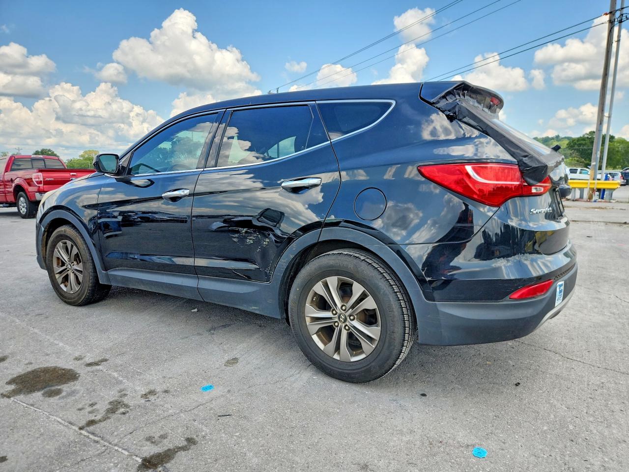 2013 Hyundai Santa Fe Sport 2.4l Black vin: 5XYZT3LB7DG052092