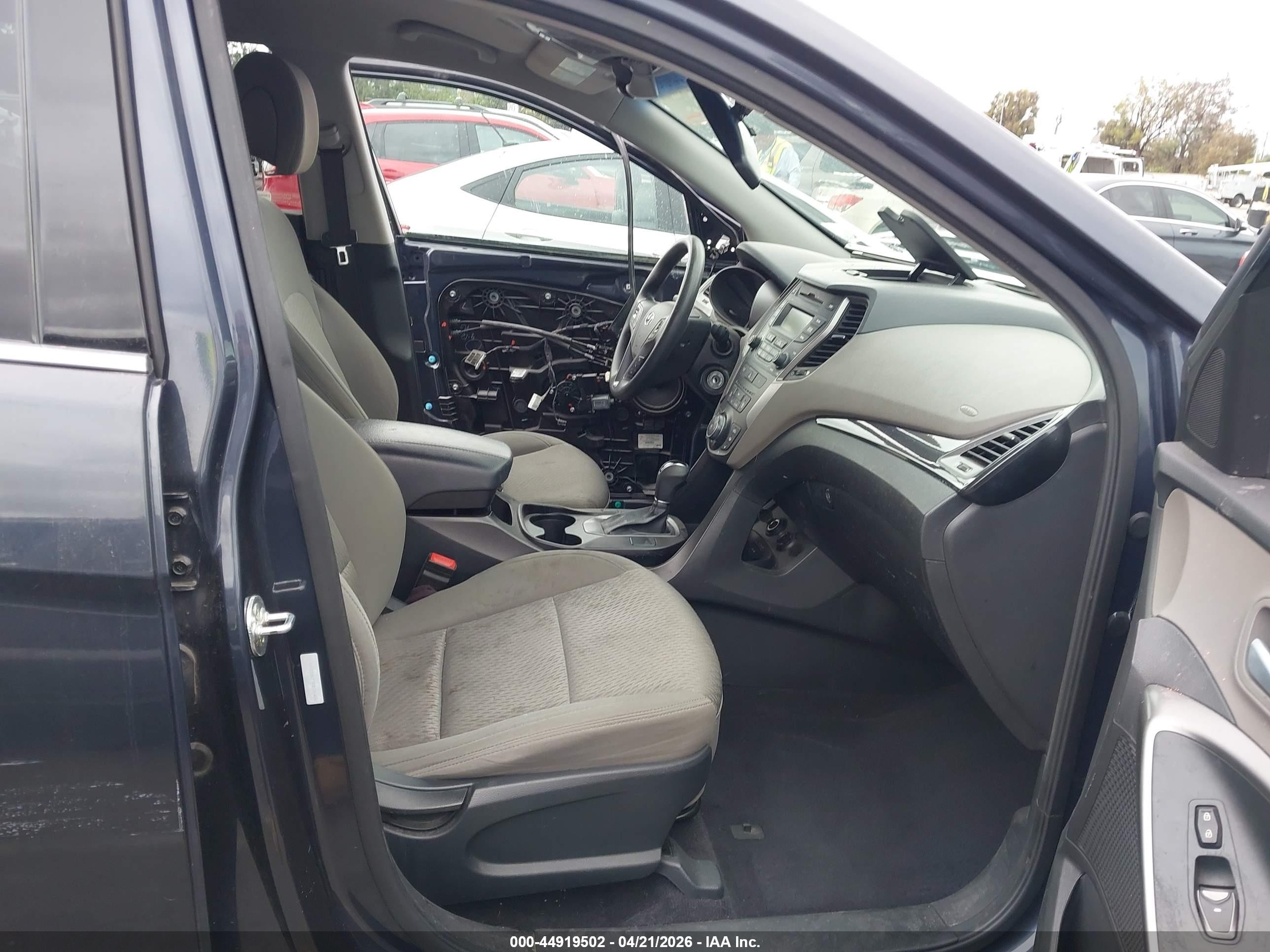 2014 Hyundai Santa Fe Sport 2.4l Gray vin: 5XYZT3LB7EG131425