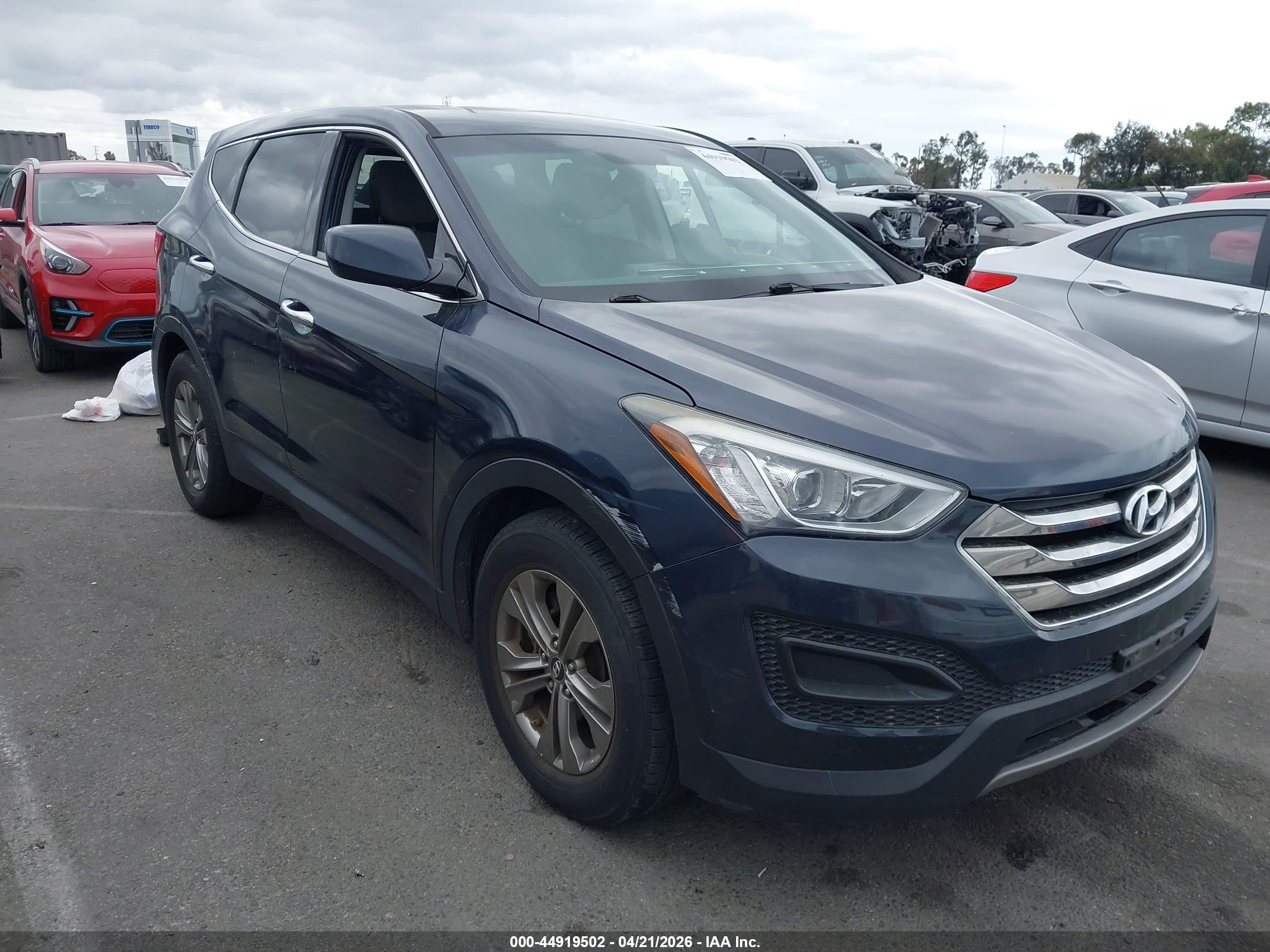 2014 Hyundai Santa Fe Sport 2.4l Серый vin: 5XYZT3LB7EG131425