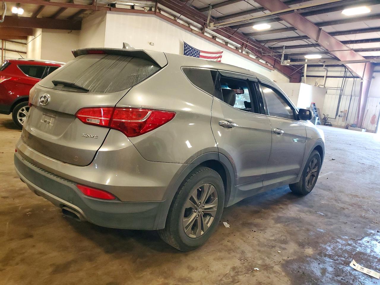 2014 Hyundai Santa Fe Sport 2.4l Gray vin: 5XYZT3LB7EG131652