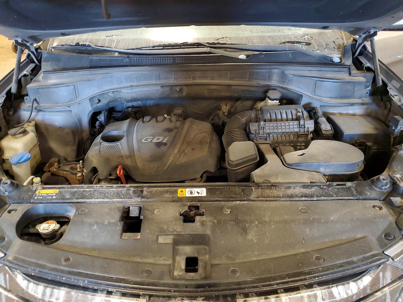 2014 Hyundai Santa Fe Sport 2.4l Gray vin: 5XYZT3LB7EG131652