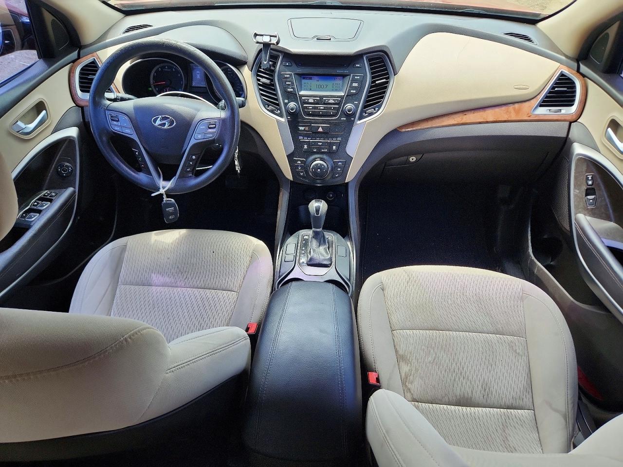 2014 Hyundai Santa Fe Sport 2.4l Orange vin: 5XYZT3LB7EG132705