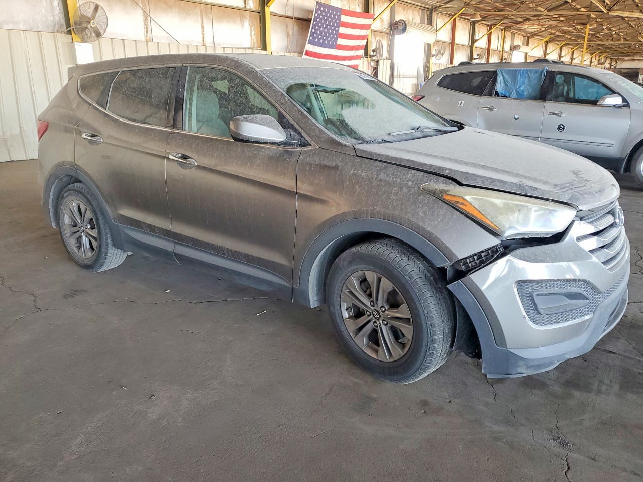 2014 Hyundai Santa Fe Sport 2.4l Серебряный vin: 5XYZT3LB7EG146748