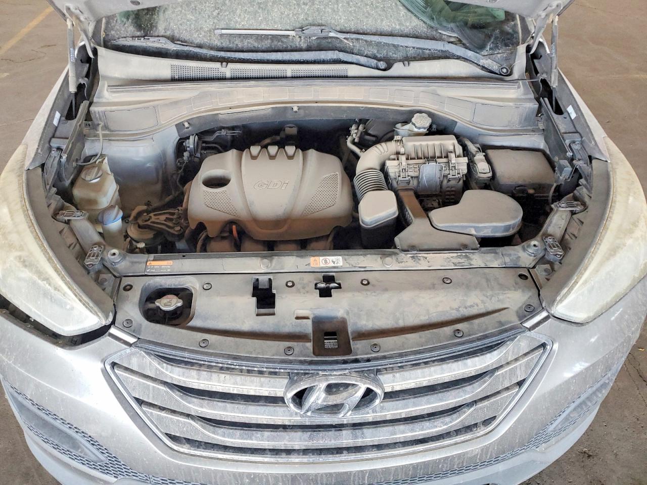 2014 Hyundai Santa Fe Sport 2.4l Серебряный vin: 5XYZT3LB7EG146748