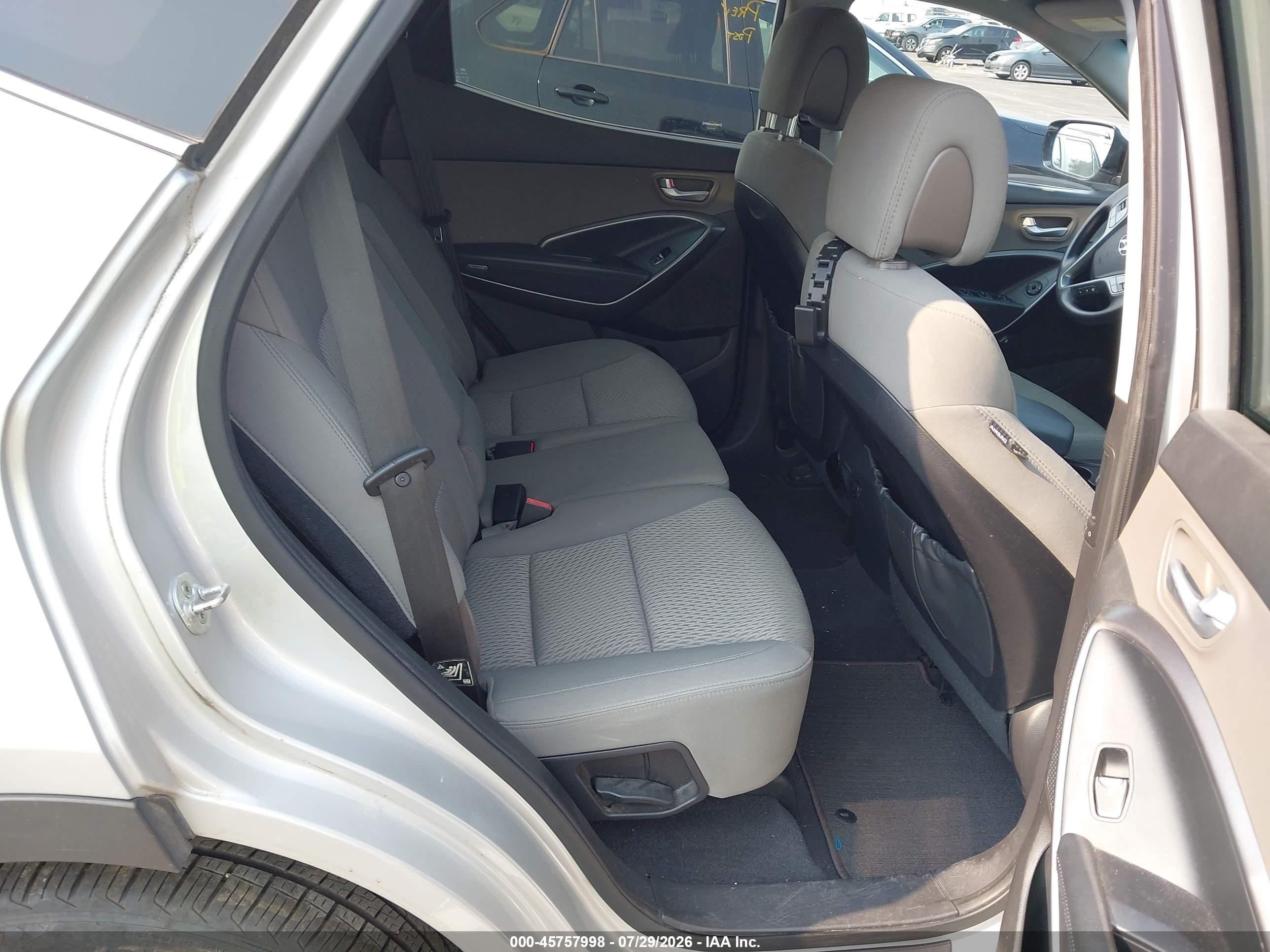 2014 Hyundai Santa Fe Sport 2.4l Gray vin: 5XYZT3LB7EG203658