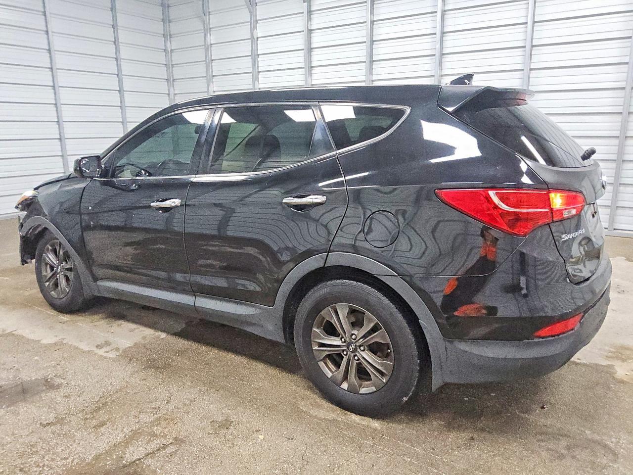 2015 Hyundai Santa Fe Sport 2.4l Black vin: 5XYZT3LB7FG243398