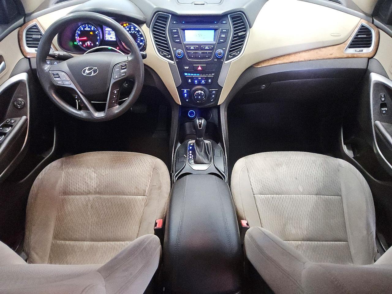 2015 Hyundai Santa Fe Sport 2.4l Black vin: 5XYZT3LB7FG243398