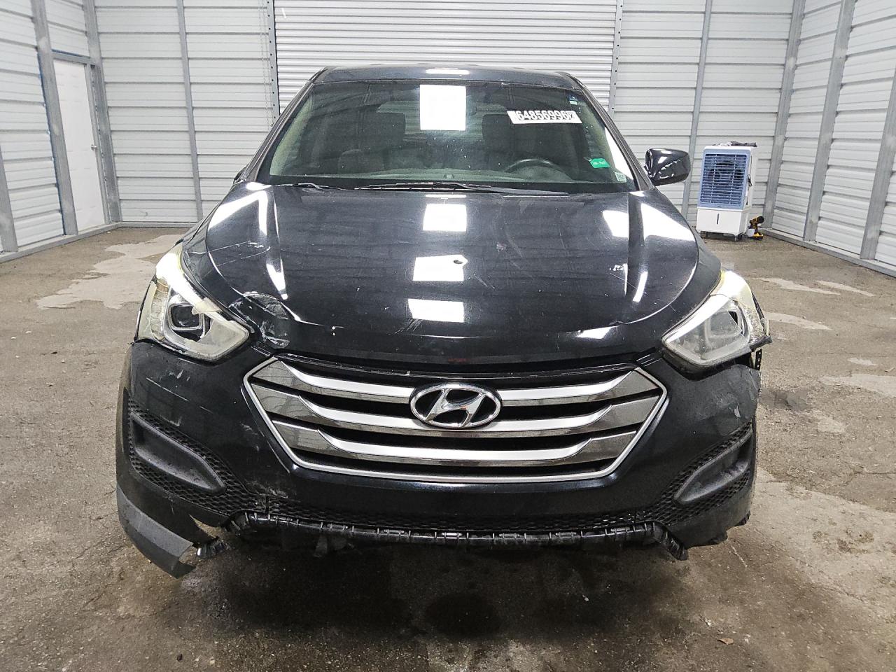 2015 Hyundai Santa Fe Sport 2.4l Black vin: 5XYZT3LB7FG243398 Damage: Hood, Broken, Replacement Required