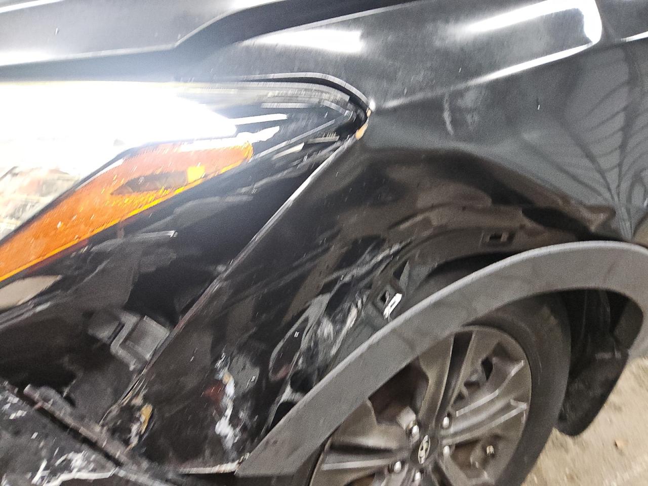 2015 Hyundai Santa Fe Sport 2.4l Black vin: 5XYZT3LB7FG243398 Damage: Left Front Fender, Broken, Replacement Required