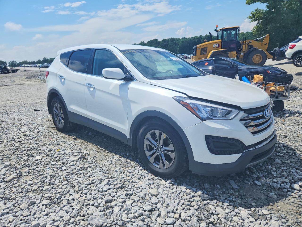 2015 Hyundai Santa Fe Sport 2.4l Белый vin: 5XYZT3LB7FG243997