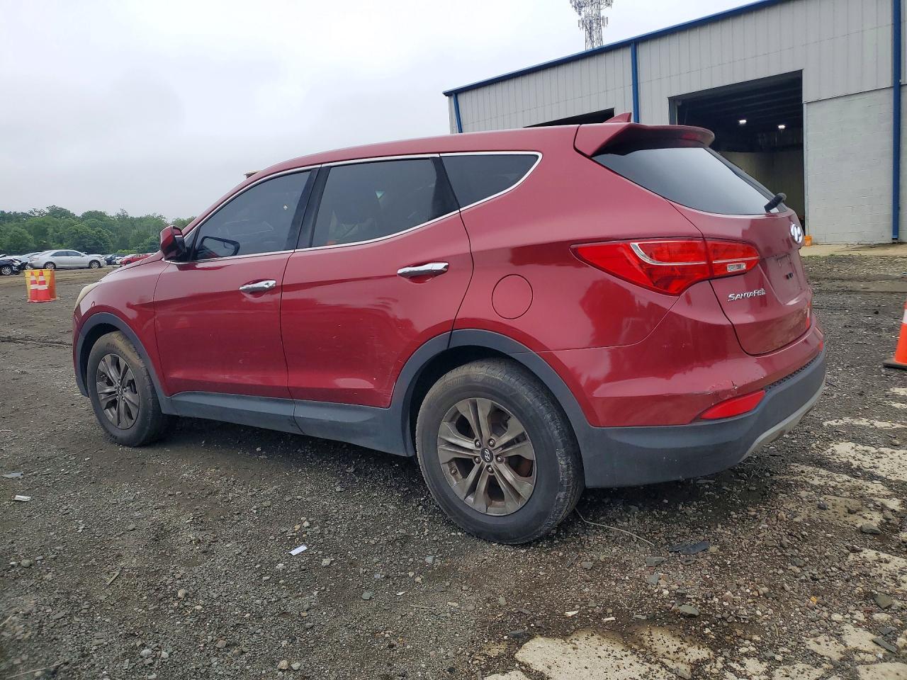 2015 Hyundai Santa Fe Sport 2.4l Maroon vin: 5XYZT3LB7FG252473