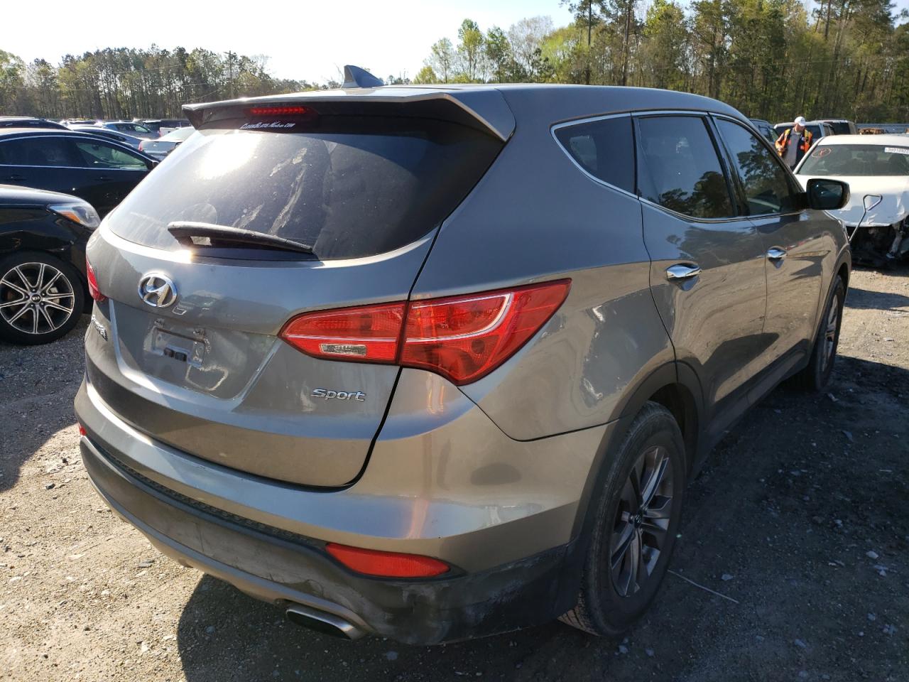2015 Hyundai Santa Fe Sport  Brown vin: 5XYZT3LB7FG258855