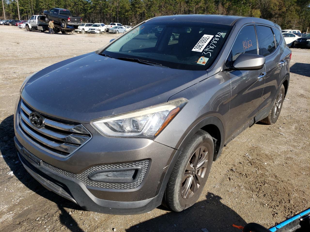 2015 Hyundai Santa Fe Sport  Brown vin: 5XYZT3LB7FG258855