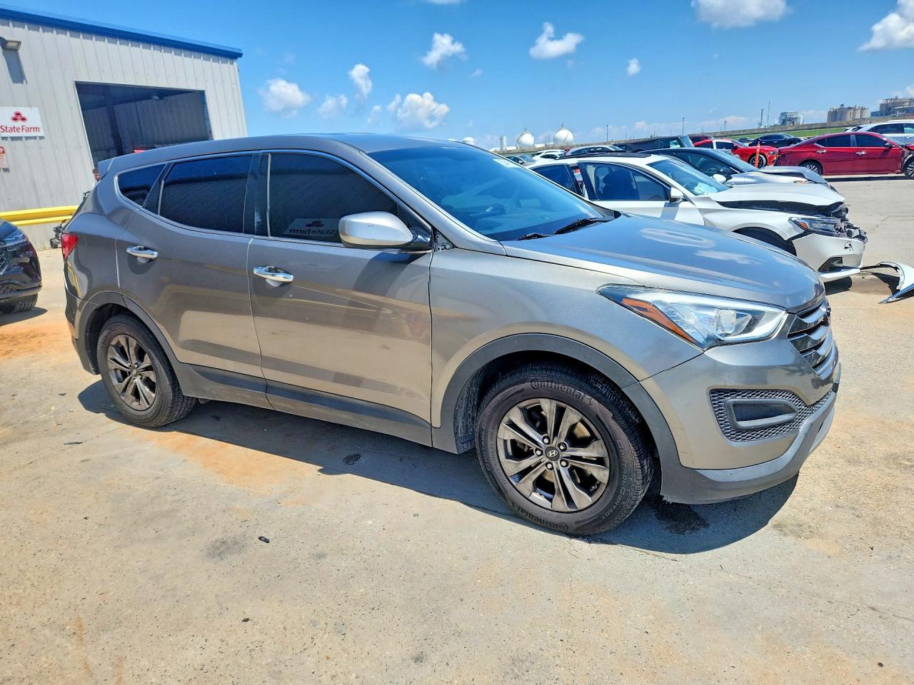 2015 Hyundai Santa Fe Sport 2.4l Серебряный vin: 5XYZT3LB7FG258855