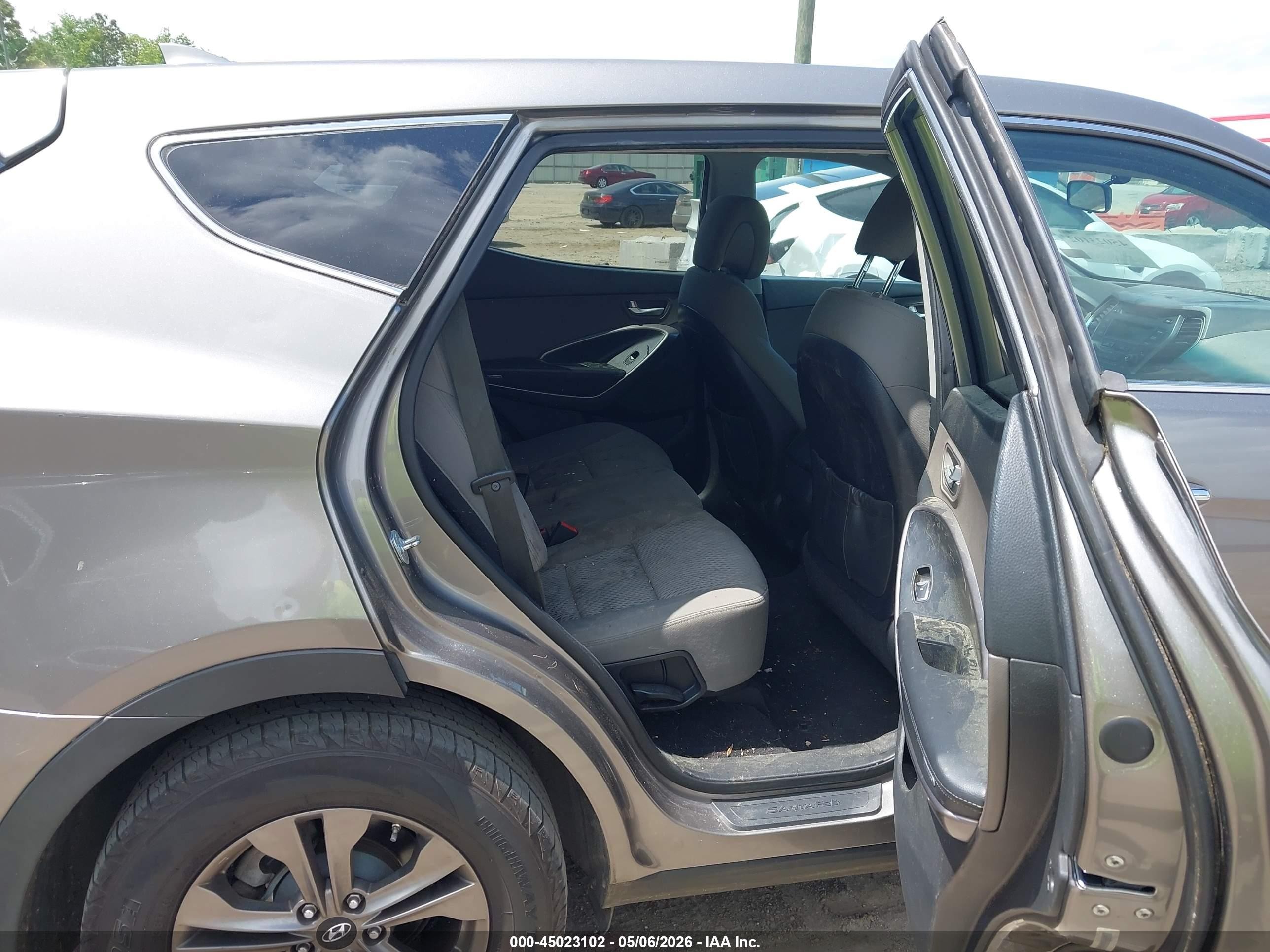 2015 Hyundai Santa Fe Sport 2.4l Gray vin: 5XYZT3LB7FG260010