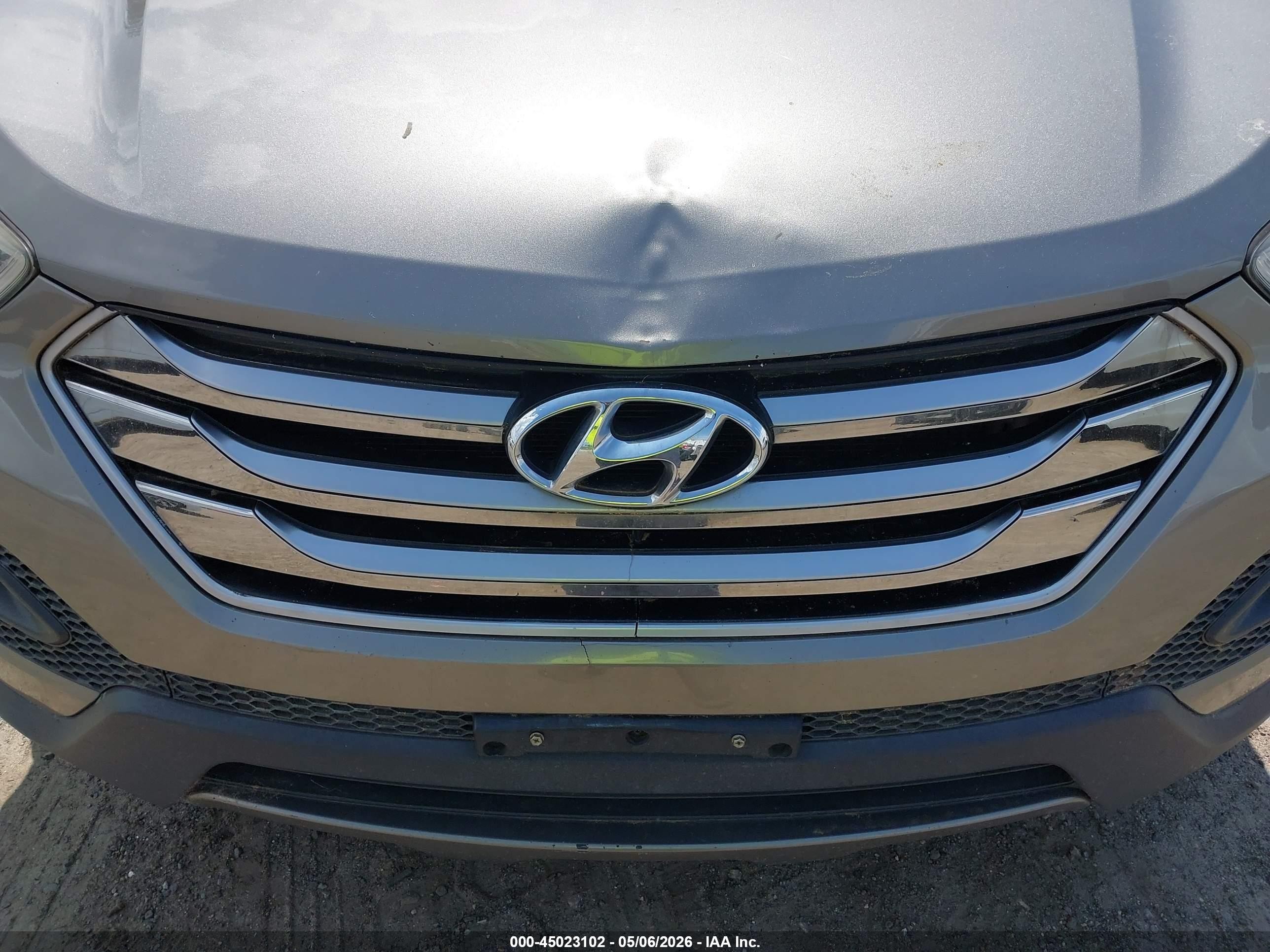 2015 Hyundai Santa Fe Sport 2.4l Gray vin: 5XYZT3LB7FG260010