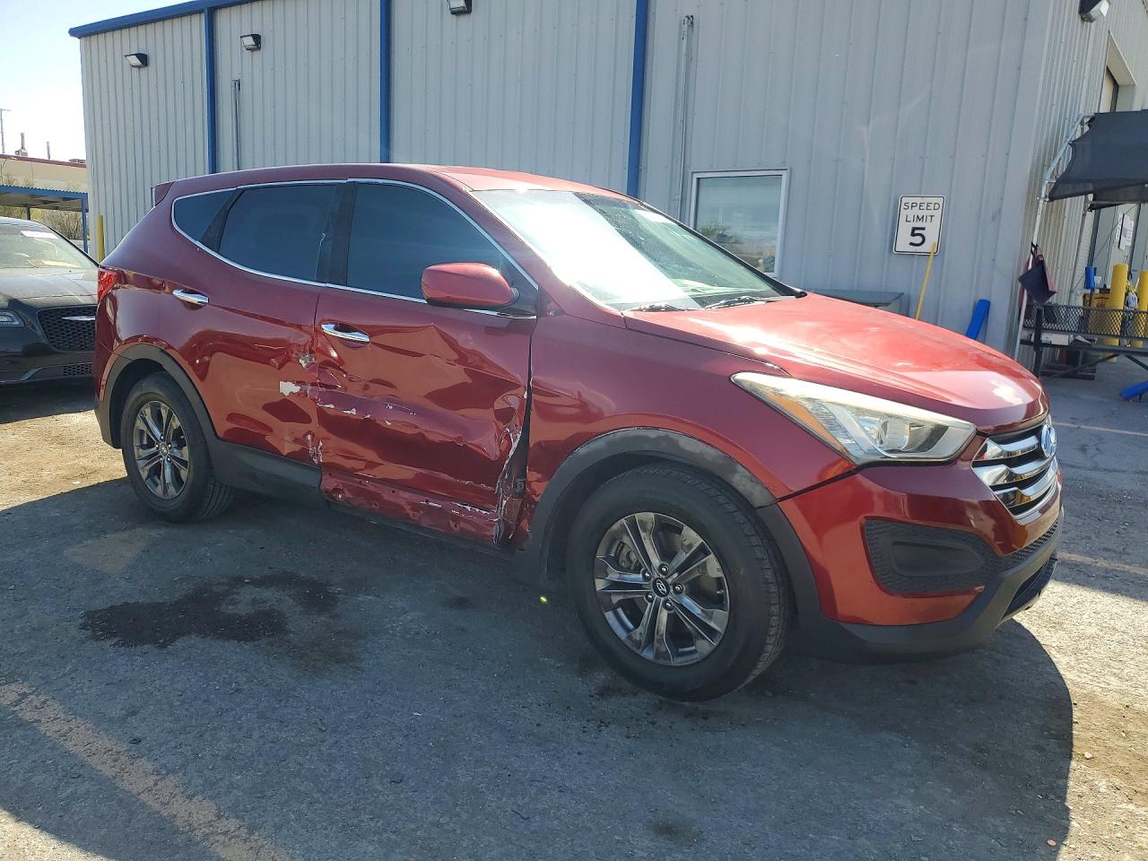 2015 Hyundai Santa Fe Sport 2.4l Red vin: 5XYZT3LB7FG260914
